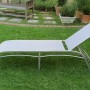 Riversdale lounger silver